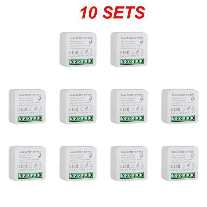 

Смарт-часы Aubess Tuya ZigBee Smart Switch Ewelink APP DIY Mini Smart Breaker 16A
