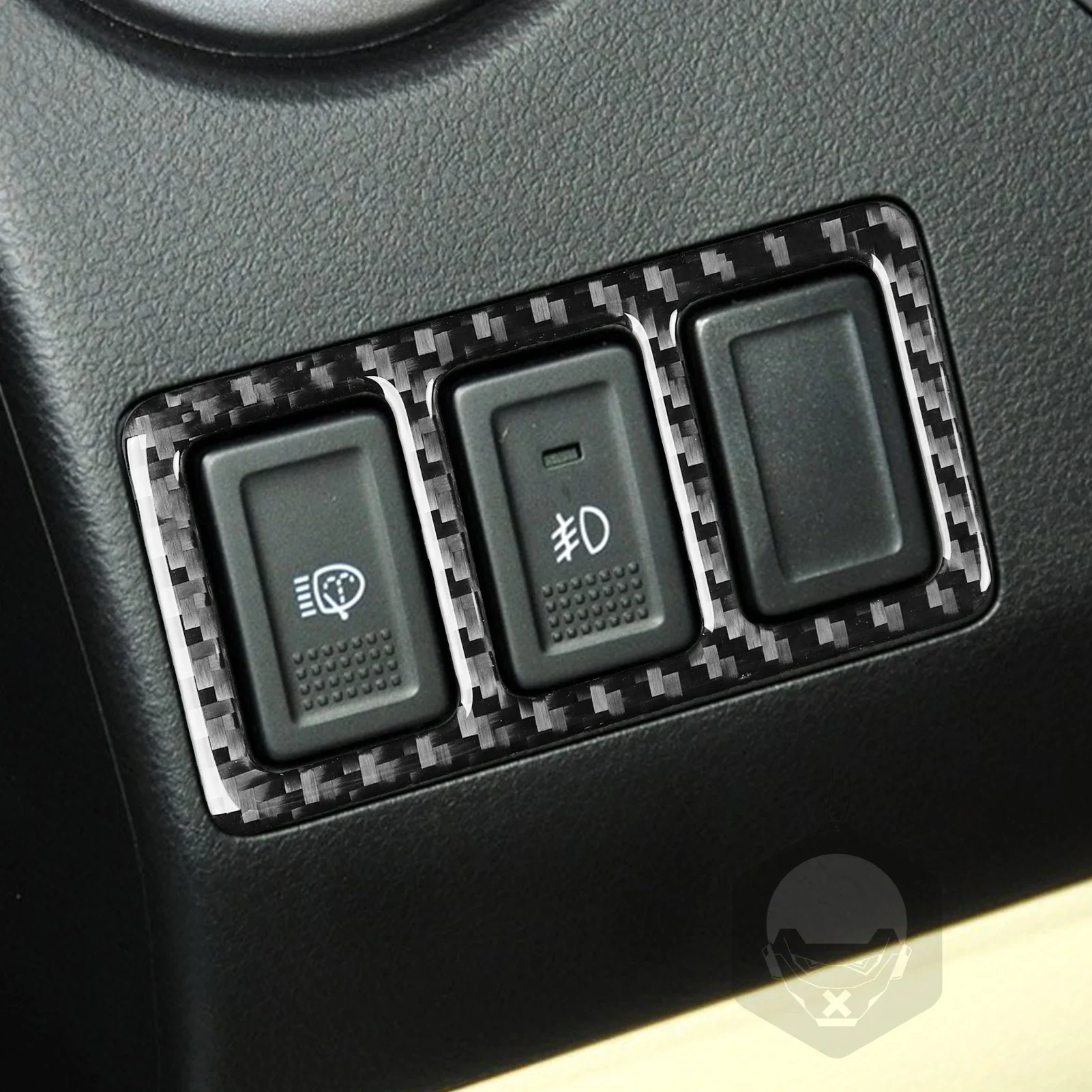 Для Suzuki Grand Vitara 2006-2013 автомобильные аксессуары из настоящего углеродного волокна