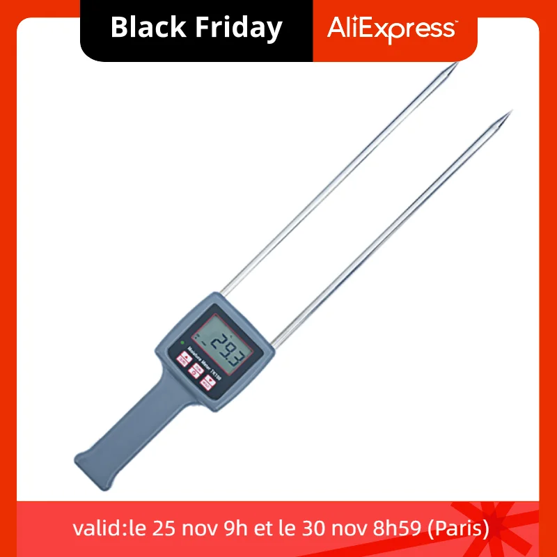 

Multi-functional Moisture Analyzer extensive probes for testing Wood Fiber Grains Hay Straw Bran medicine fiber material