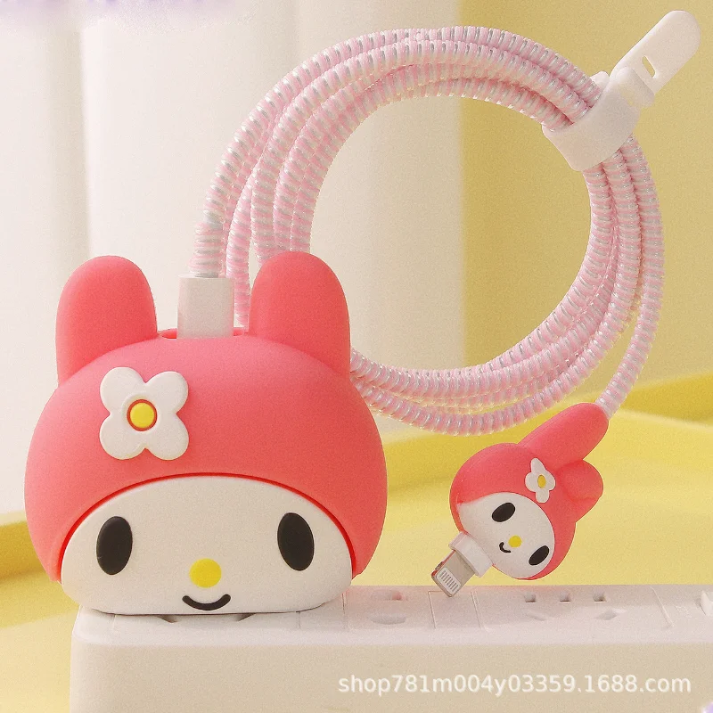 

4 шт./комплект, кабель для зарядки Sanrio Melody