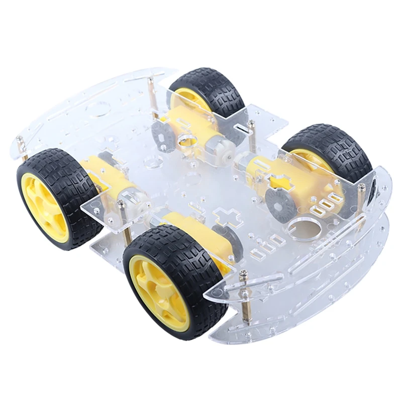 

DIY Smart Robot 4WD Car Kit 6V Smart Car Kit