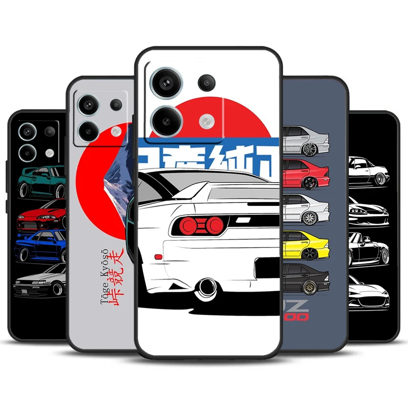 Чехол для Redmi Note 13 Pro Plus 9 10 11 12 9S 10S 11S 12S