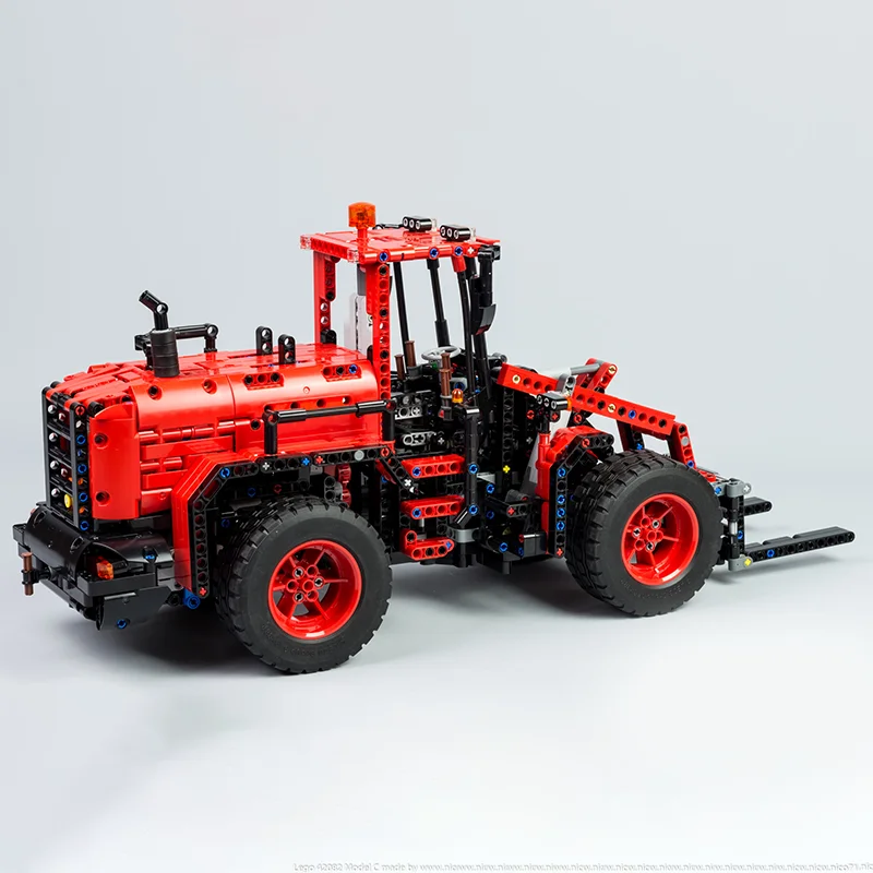 1786 деталей MOC C Колесный погрузчик: Техническая инженерная модель, конструктор, научно-фантастическая серия, Пиратское путешествие, Двигатель, Премиум-игрушка, Подарок (art.: 3920dc103c27c) - 3920dc103c27c