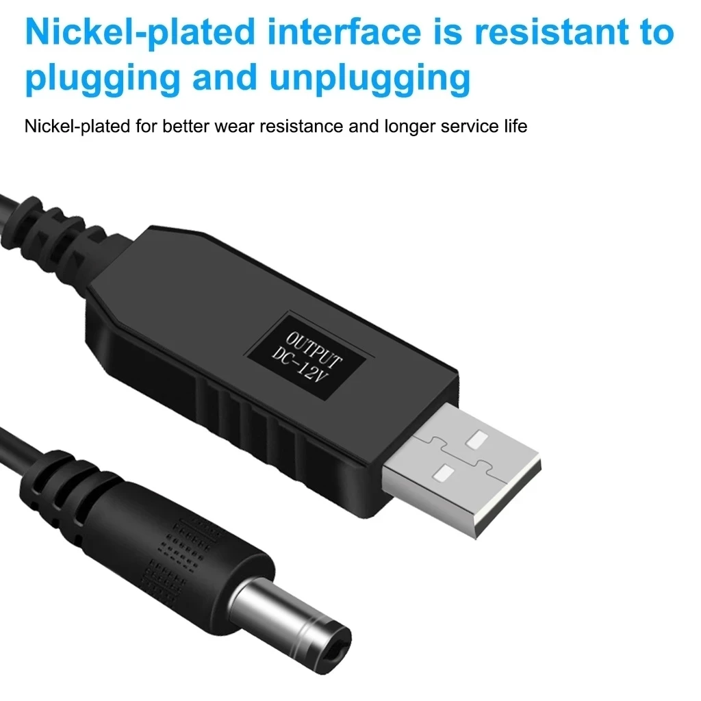 Фото USB-кабель питания постоянного тока, 5 В до 12 В, 8 адаптеров №3