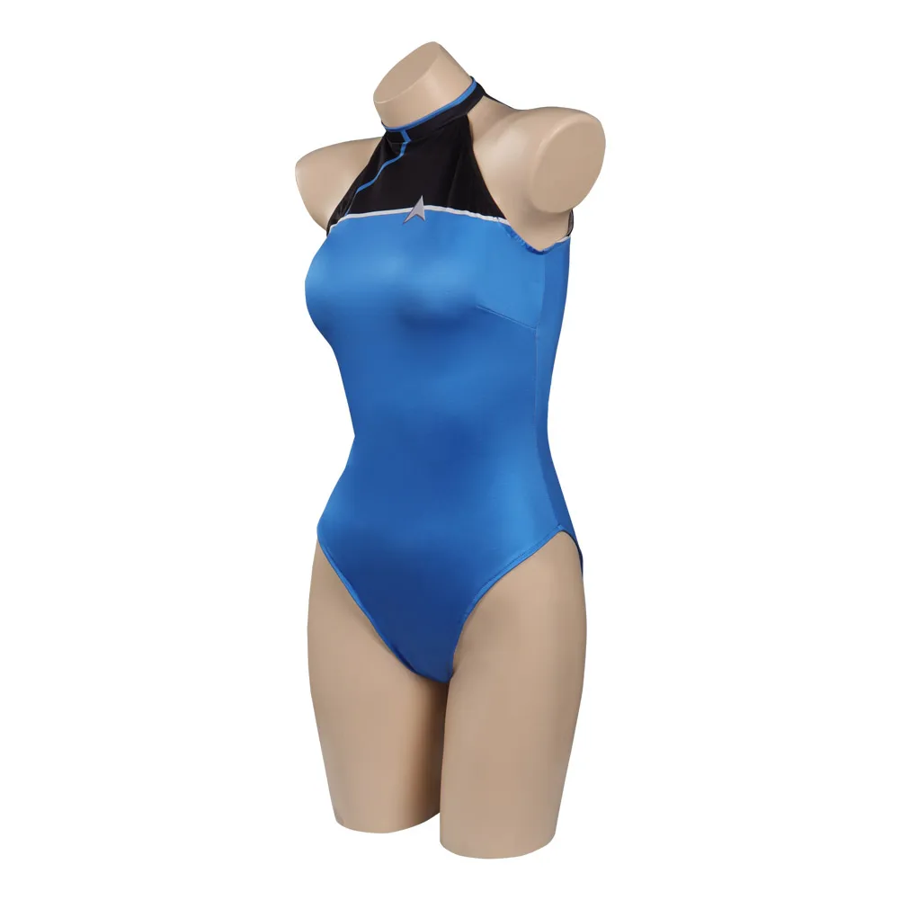 Купальный костюм для косплея Discovery Season 4 в синем цвете.