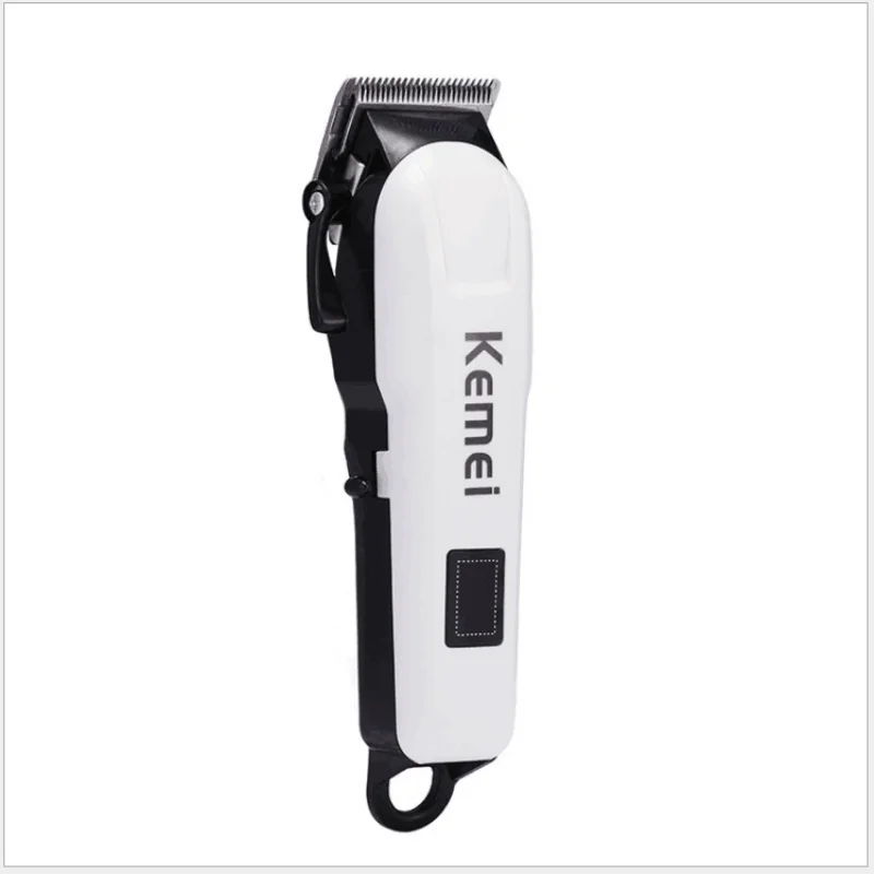 

Electric Hair Clipper Adjustable Electric Hair Clipper Men's Electric Powerful Beard Rechargeable Hair Clipper KM-809A