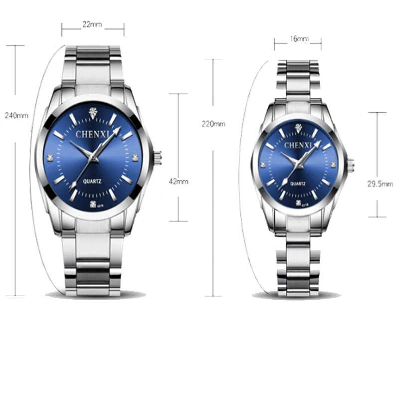 2023 Explosive  Female Women's Wrist Expression Partner Watch Wholesale Waterproof Watch Men's Quartz Watch drop shipping