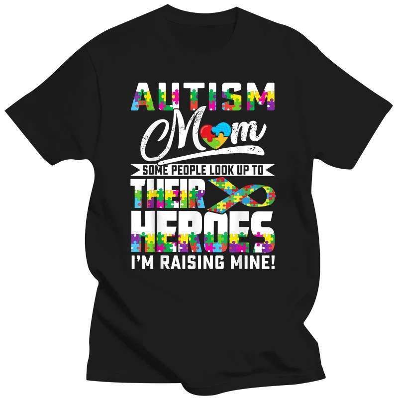 

Брендовая футболка, Топы, рубашка для мамы, аутизм, мой сын, мой герой, осведомленность об аутизме, подарок мужчине, футболки из хлопка