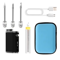 cordless soldering iron 1 75w soldering irons multi purpose kit 1 75w controlled portable soldering iron kit usb battery powered