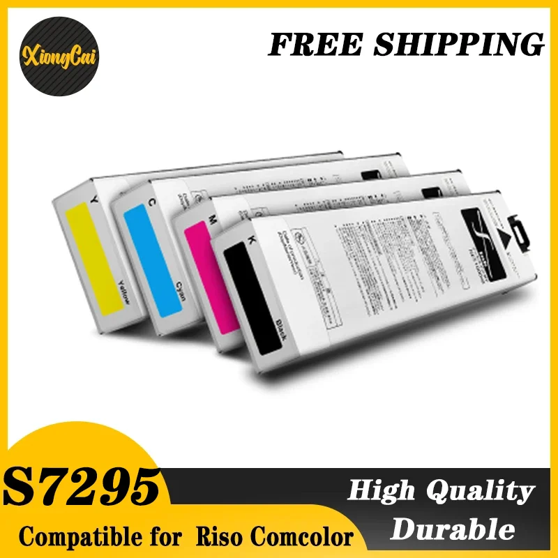 

Compatible Ink Cartridge For Riso Comcolor FW1230 FW2230 FW5230 FW5231 FW5000 Inkjet Printer S-7250 S-7251 (4 Color Optinal)