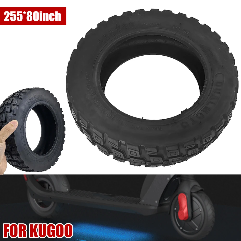 

10’’ 255*80 Tire For Kugoo M4 Electric Scooter Abrasion-Resistant Anti-Skid Rear Wheel Tyre Electric Scooter Accessories