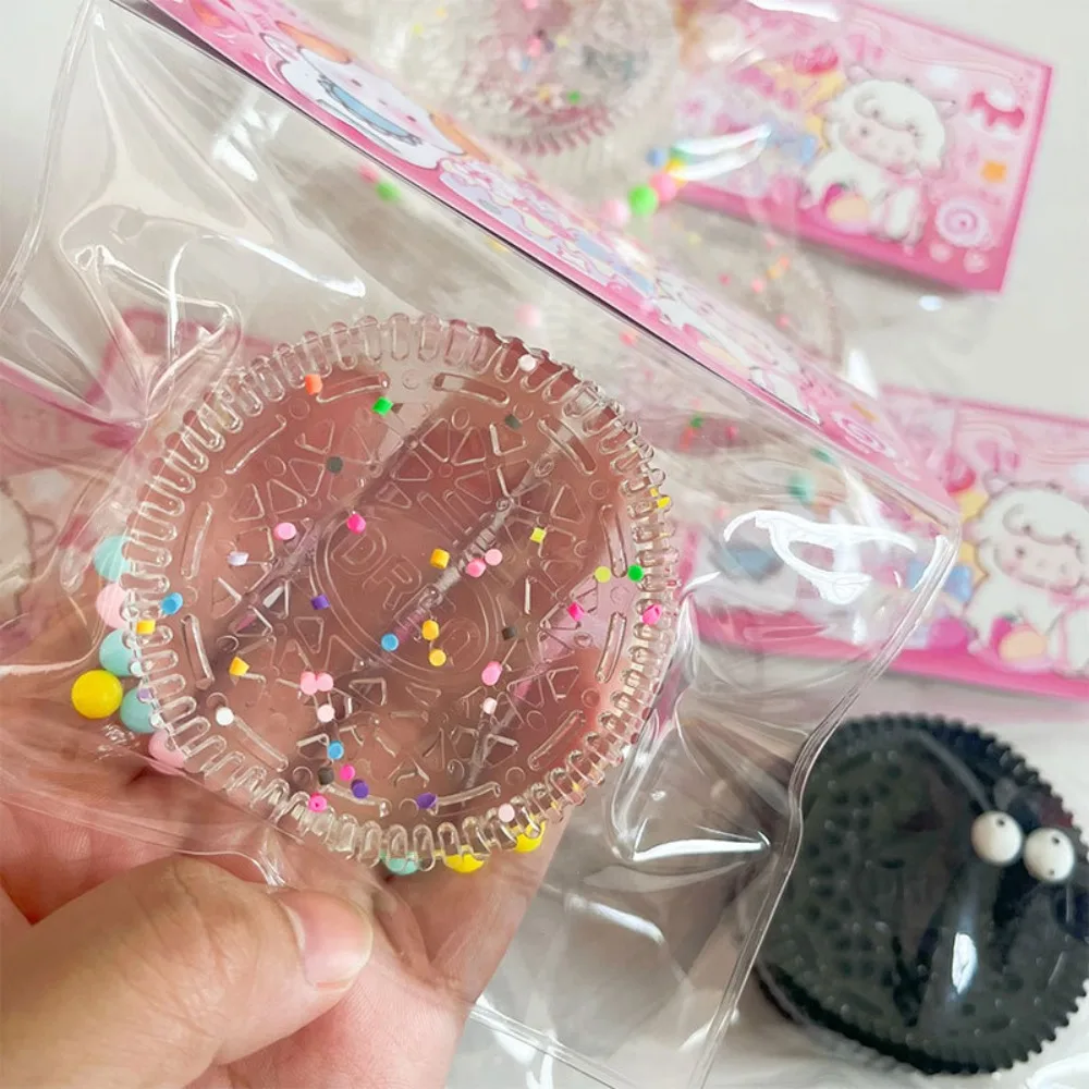 Big Oreo Biscuit Pinching Toy Mochi Taba Food Play Игрушка для снятия стресса TPR с медленным отскоком M