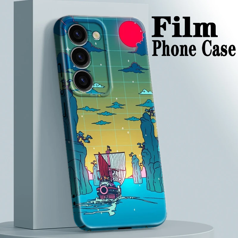 

Anime One Piece Art Painting Phone Case For Samsung A73 A54 A53 A34 A32 A23 A22 A21 A14 A13 A12 A04 5G Feilin Film Hard Cover