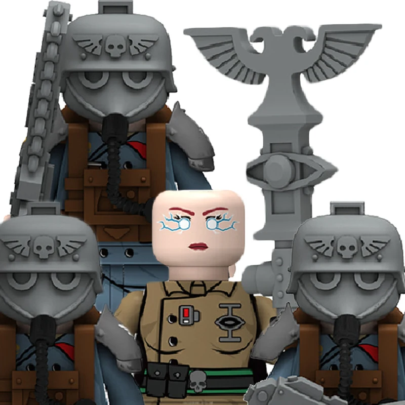 

Конструктор MOC Военная, военная игра, солдаты, бронированные войска, фигурки, оружие, оборудование, кирпичи, игрушки, совместимы с подарками ...