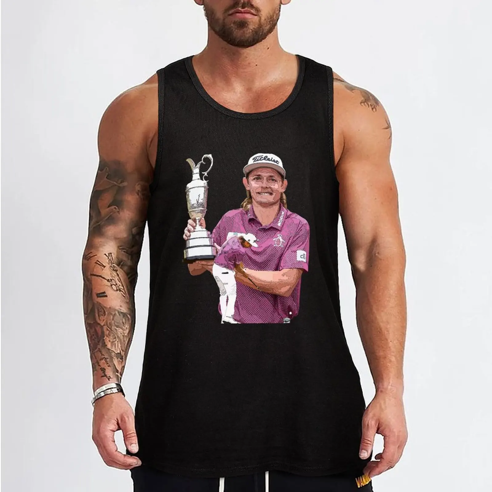 Майка Cameron Smith спортивная одежда для мужчин бодибилдинга мужская рубашка