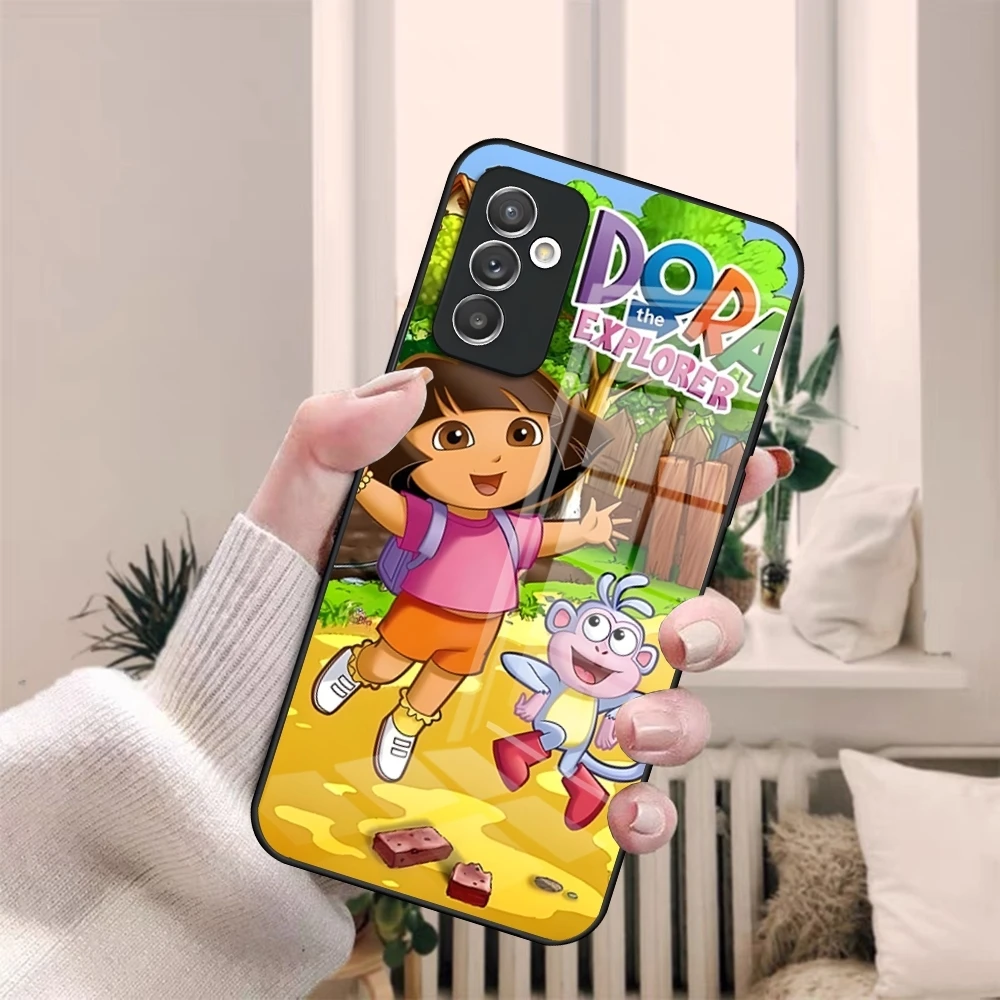 Мультяшный чехол для телефона D-Дора исследователи Samsung S20 S30 S21 S32 S23 S24 S9 S10E Note 20 10 Pro