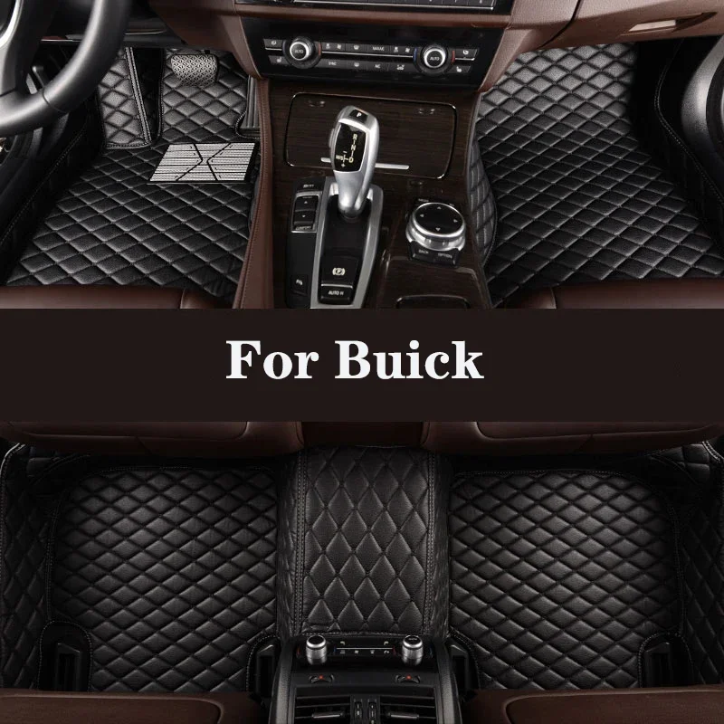 

Полностью объемный автомобильный напольный коврик на заказ для Buick Encore 2013-2018, водонепроницаемые автомобильные запчасти, автомобильные аксессуары, Автомобильный интерьер