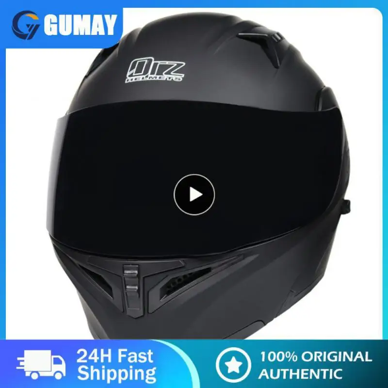 

Upgraded Wear Resistance Motorcycle Helmet Sturdy Full Face Helmet Strong Impact Resistance Motorfiets Helmets Interior Visor