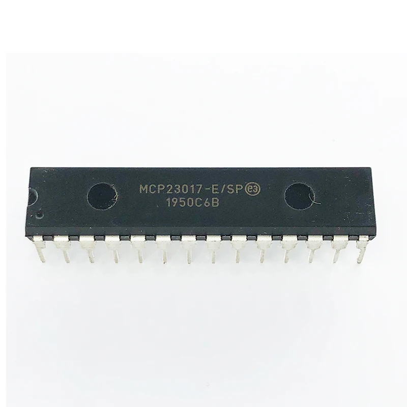 

5 шт. MCP23017-E/SP DIP-28 MCP23017 16-бит I/O расширитель с I2C с двойным интерфейсом Diy ввода-вывода электронный