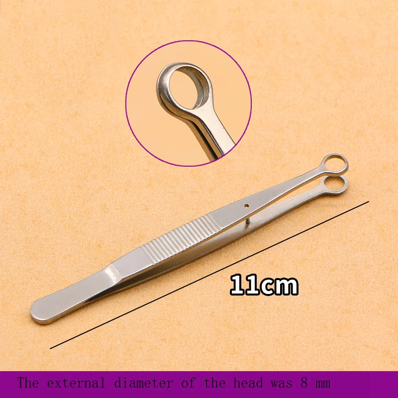 Роликовые щипцы нержавеющая сталь с круглой головкой опухлый глаз массажные