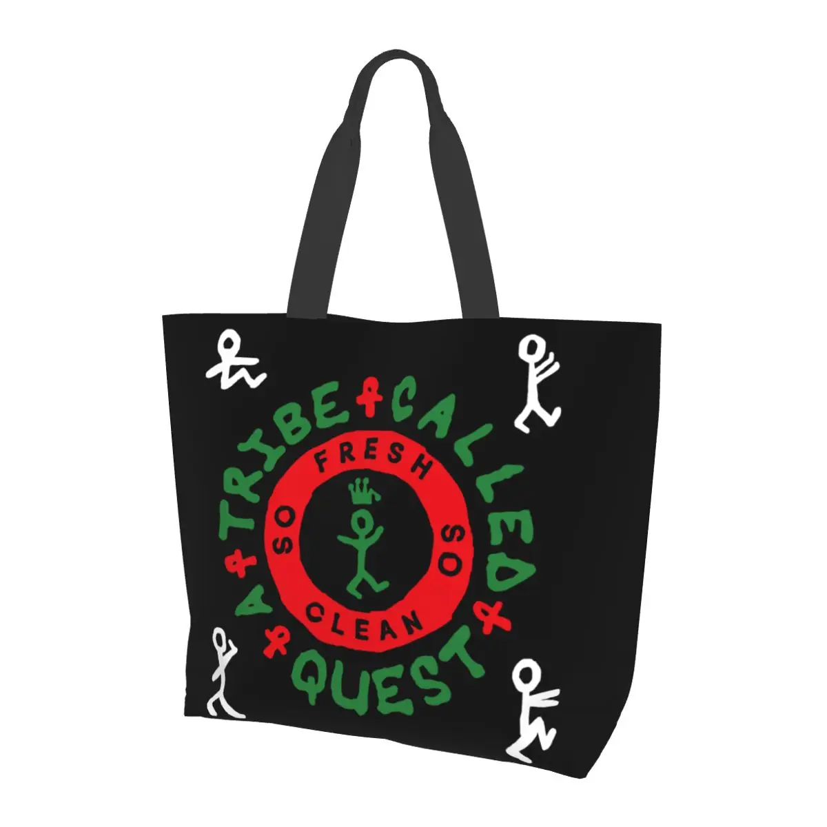 

A TRIBE CALLED QUEST RAP HIP HOP Women Shoulder bag 40X50cm Tote bag Shopping handbag Convenient Travel Book Custom Logo