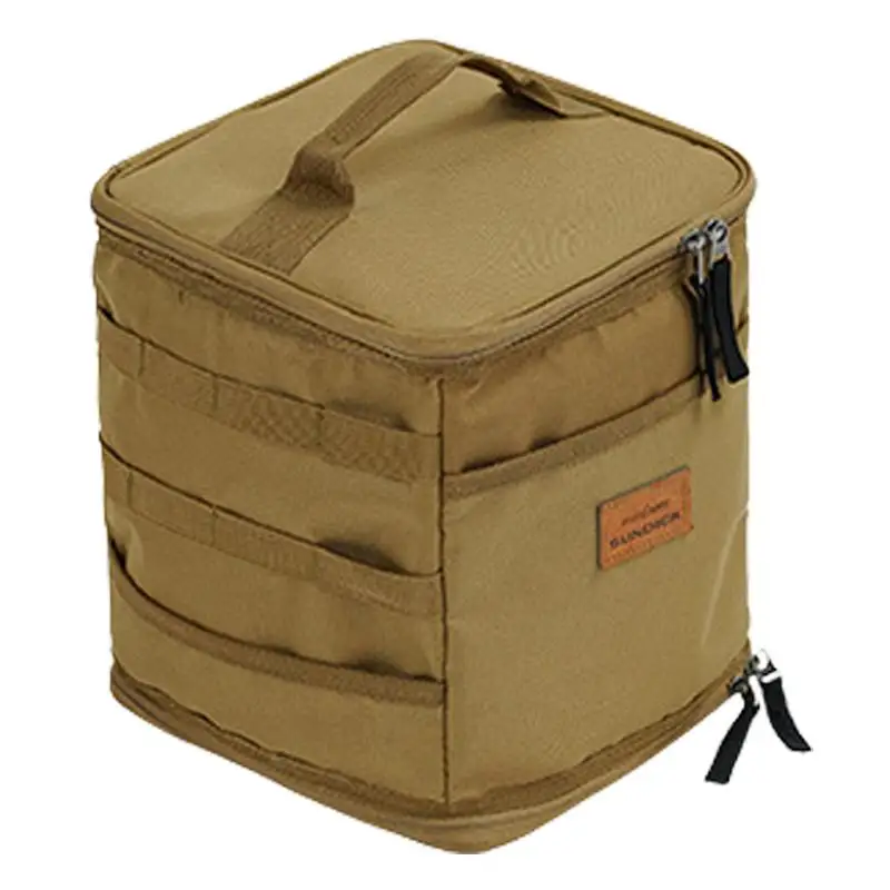 

Camping Storage Handbag Kitchen Gadgets Storage Containers With Hand-held Buckle Large Capacity Camping Storage Handbag With