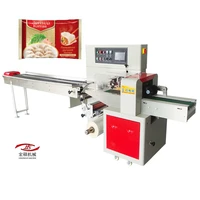hs 450 dumpling food with plastic pallet packing pillow machine packaging machines packing machinery