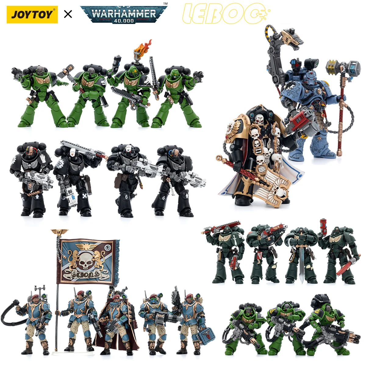 

Joytoy 1/18 Action Figure Warhammer 40K Mecha Astra Militarum Tempestus Scions Command Squad[Pre-Sale] Free Shipping]