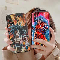 japan anime dragon ball phone cases for samsung s20 s21 fe plus ultra s20 lite back cover original protective shell shockproof