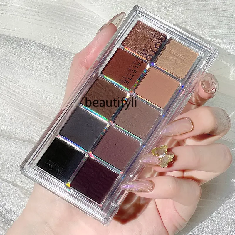 Тени для век yj Smoky Makeup Cold Color Series