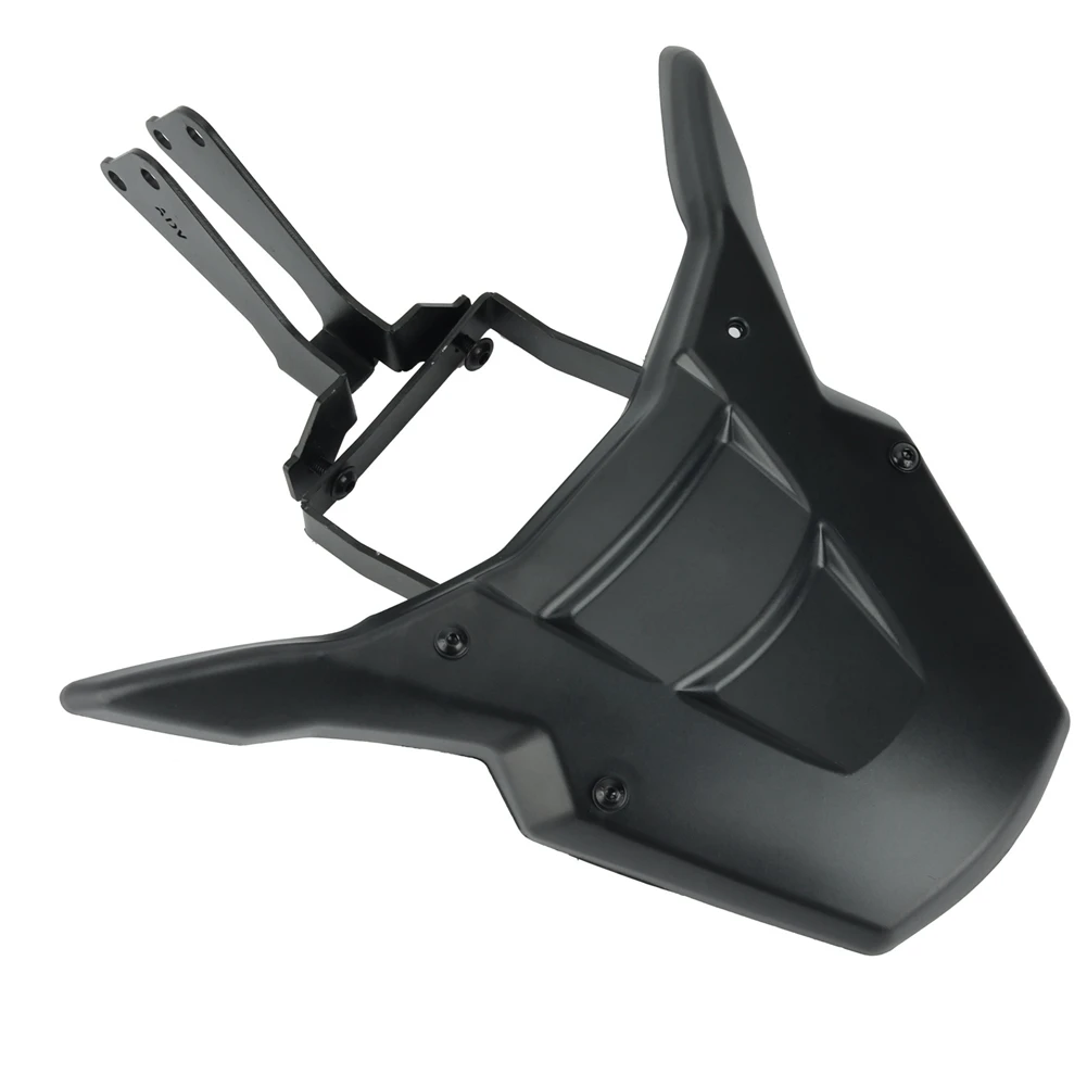 

Front Front Beak Fairing Extension Wheel Extender for CRF1100L Africa Twin Adventure Sports 2020 -(Black)