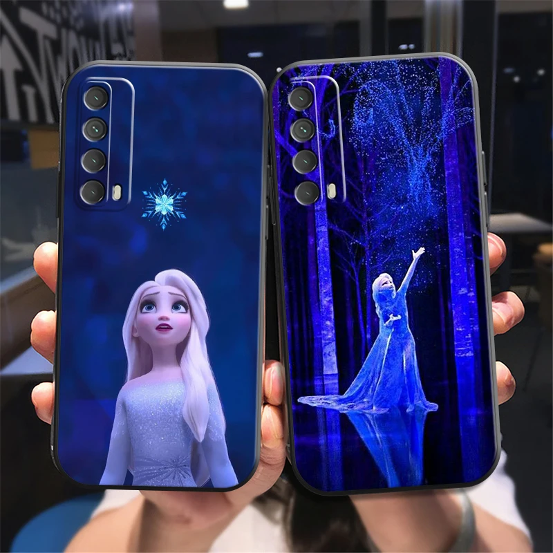 

Disney Frozen Phone Case For Huawei Y7S Y9A Y6 2019 Y7P 2020 Y8S Y7 2019 Y9 2019 Silicone Cover Carcasa Funda Coque