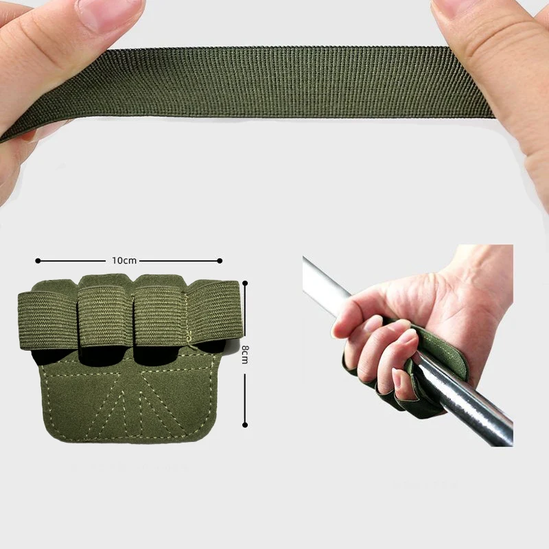 Кожаные перчатки для тренировок по тяжелой атлетике защита ладоней мужчин и