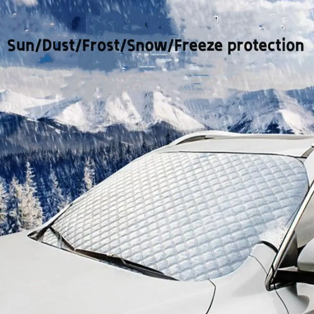 

Windscreen Cover Magnetic Car Screen Frost Ice Large Snow Dust Protector New