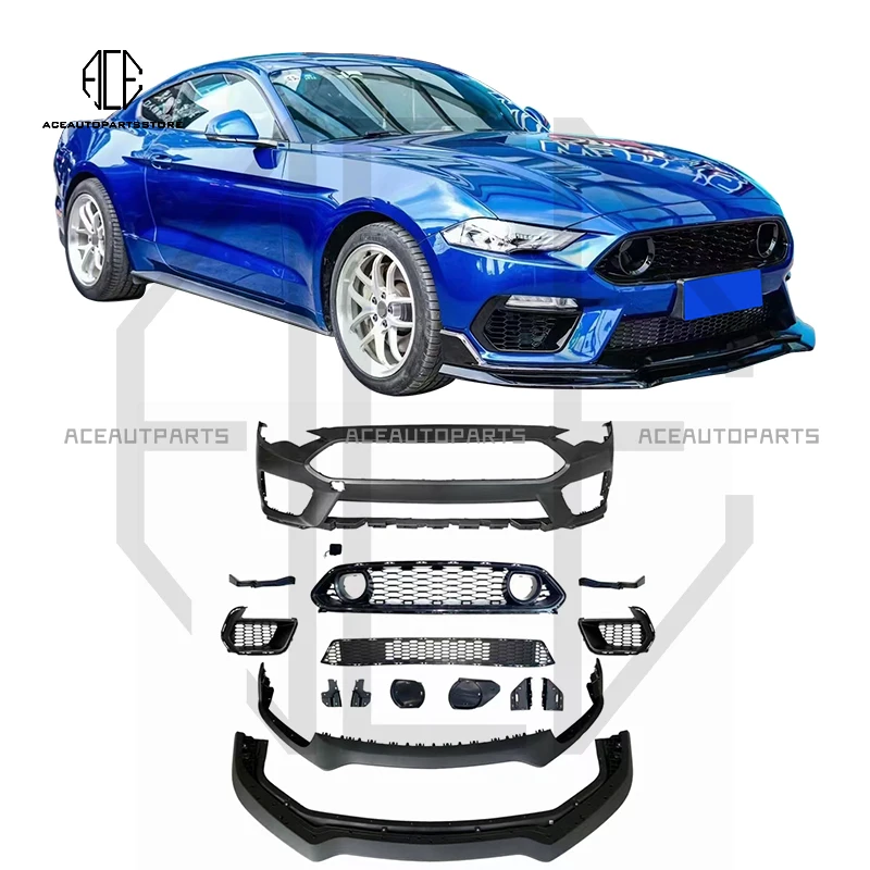 Материал полипропиленового пластика MP CONCEPTS MACH 1 дизайн кузова передний бампер