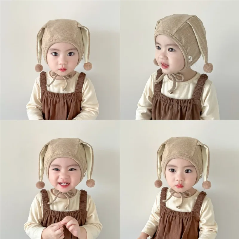 Фетальная шапка для новорожденных демисезонная