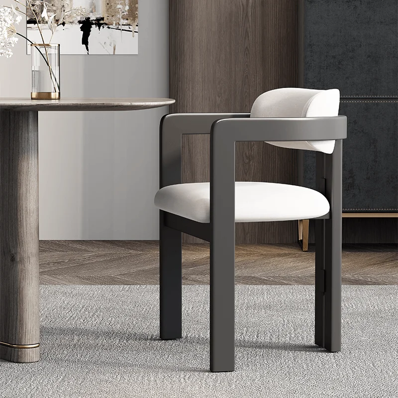 

Living Room Wooden Chair Mobile Office Modern Ergonomic Desk Chair Bedroom Portable Sedie Pranzo Moderne Balcony Furniture