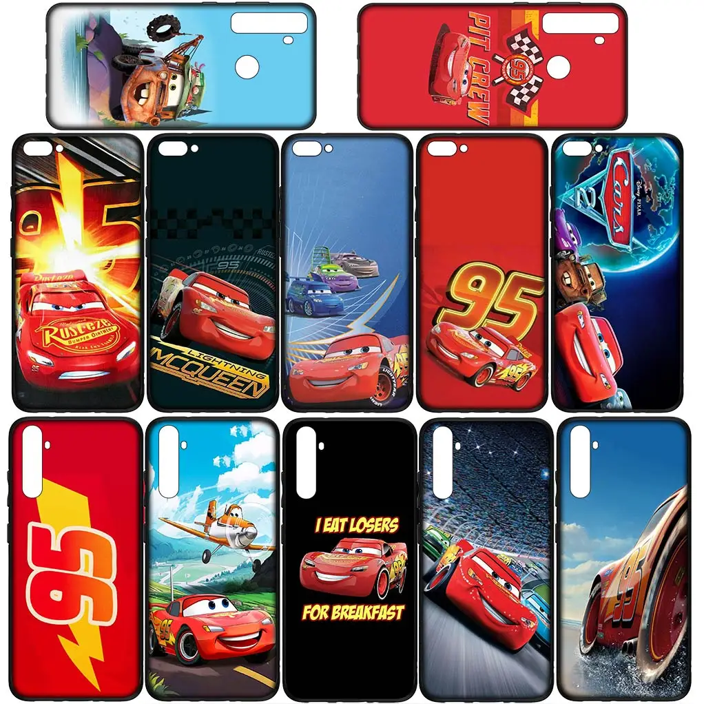 Чехол для телефона с мультяшными автомобилями Lightning McQueen 95 Xiaomi Redmi Note 9 8 11 Pro 4G 5G 9S 11S