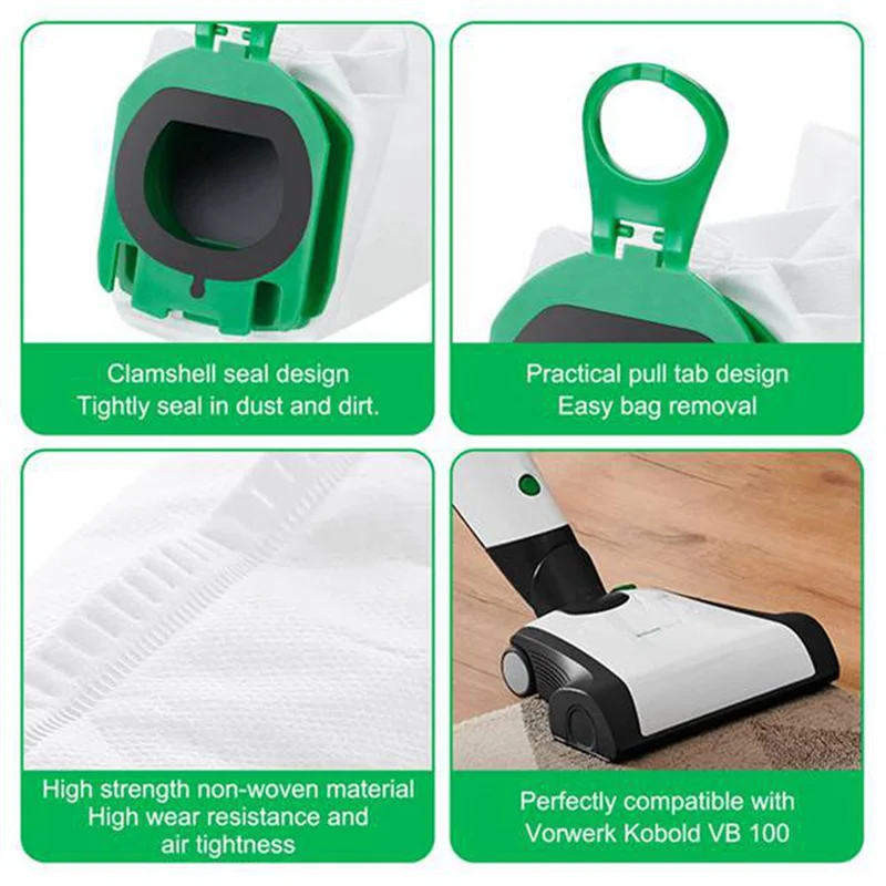 Мешок для пылесоса Vorwerk Kobold VB100 FP100 VB 100 FP фильтры