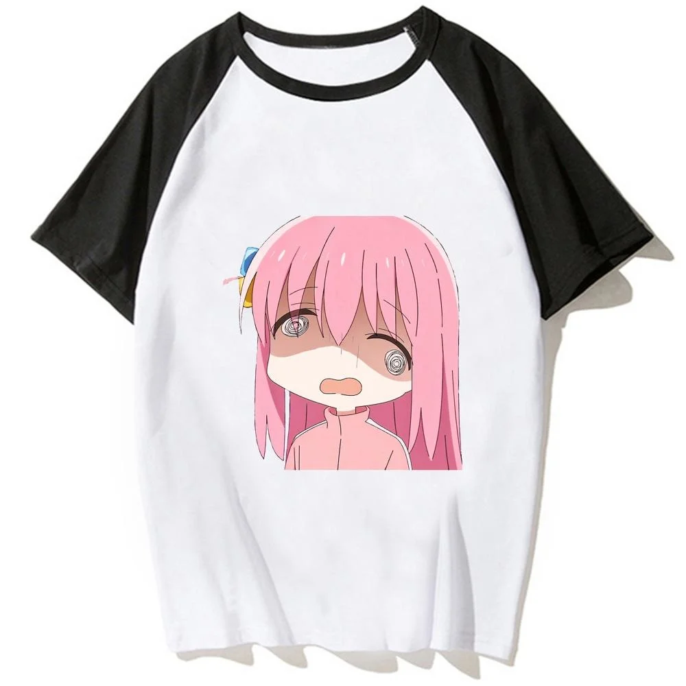 

Bocchi the Rock Manga Ryo top women anime tshirt female anime funny clothing