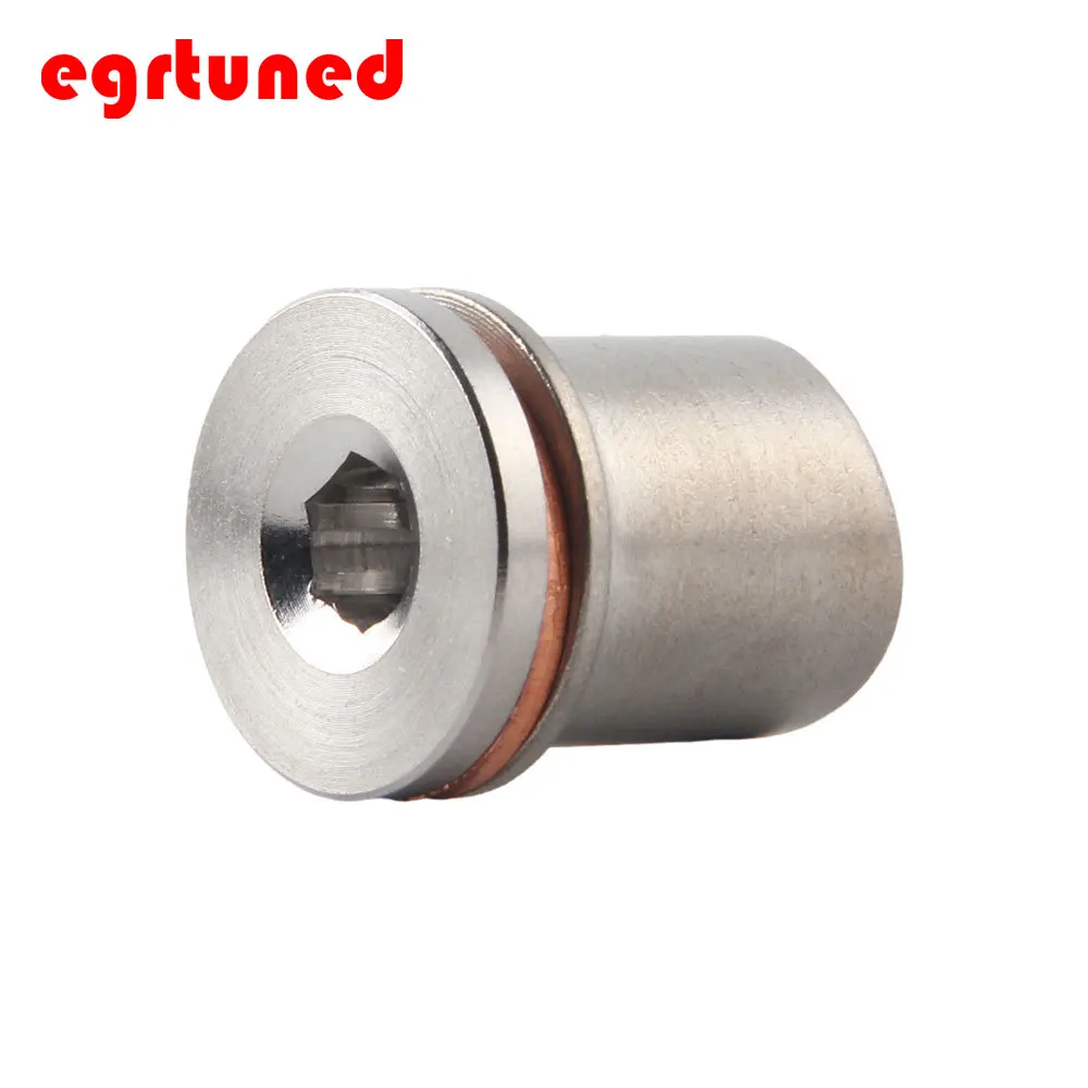 

Universal O2 Oxygen Sensor Stepped Mounting Boss And Plugs Stainless Steel Adapter M12x1.25 Thread Nut Bung