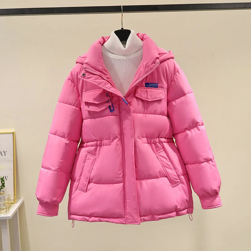 Down Cotton Padded Clothes Spring Coat Women Outwear Warm Autumn Winter Jackets For Women Casual 2022 New Korean Thickened Coats