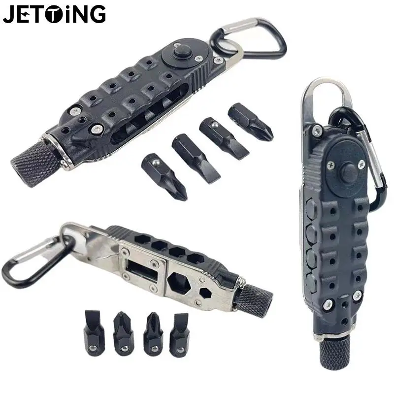 

Многофункциональная отвертка, мини-инструменты, портативная Магнитная отвертка со слотом, шестигранная отвертка светильник, для кемпинга ...