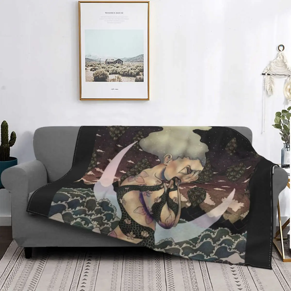 Dusk An ультра-мягкое флисовое одеяло