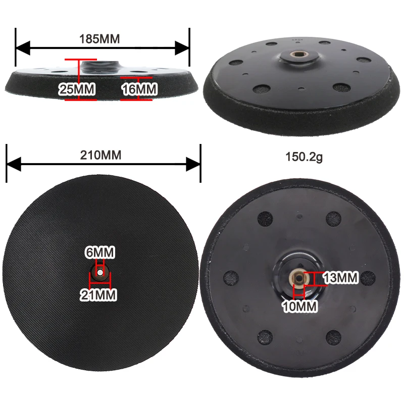 9 дюймов 210 мм резервная шлифовальная подушечка для гипсокартона машина с