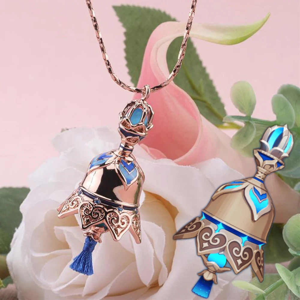 Ожерелье для косплея Game Genshin Impact Scaramouche, подвеска для странников, унисекс, аксессуары для ювелирных изделий
