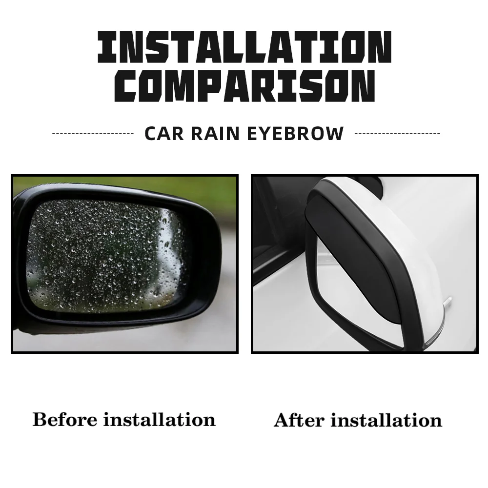 Автомобильное зеркало заднего вида укрытие для дождевых зеркал подходит Ford Sport ST