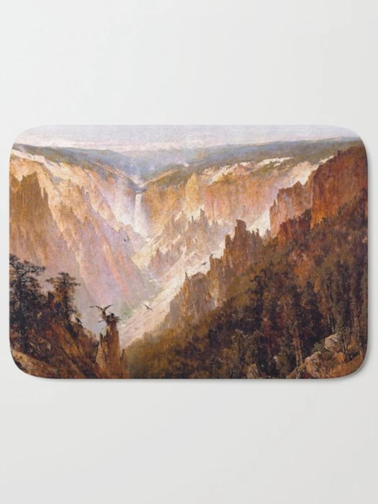 Антискользящий напольный коврик для ванной и туалета декоративный ковер в стиле