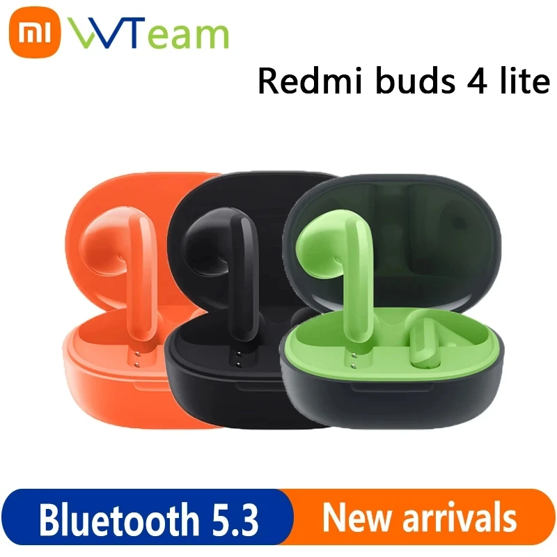 

Original Xiaomi Redmi Buds 4 Lite Earphone TWS Bluetooth Headset IP54 20 Hours Battery Life Mi True Wireless Earbuds 4 Headphone