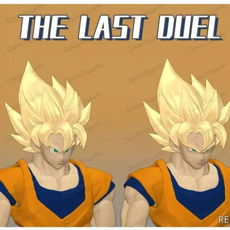 Фото В наличии: Сменная голова-скульптура (аватар) Сон Гоку для фигурки Dragon Ball Z SHF Final Duel, аксессуары для аниме-фигурок. №2